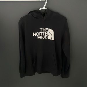 Black north face half dome sweater